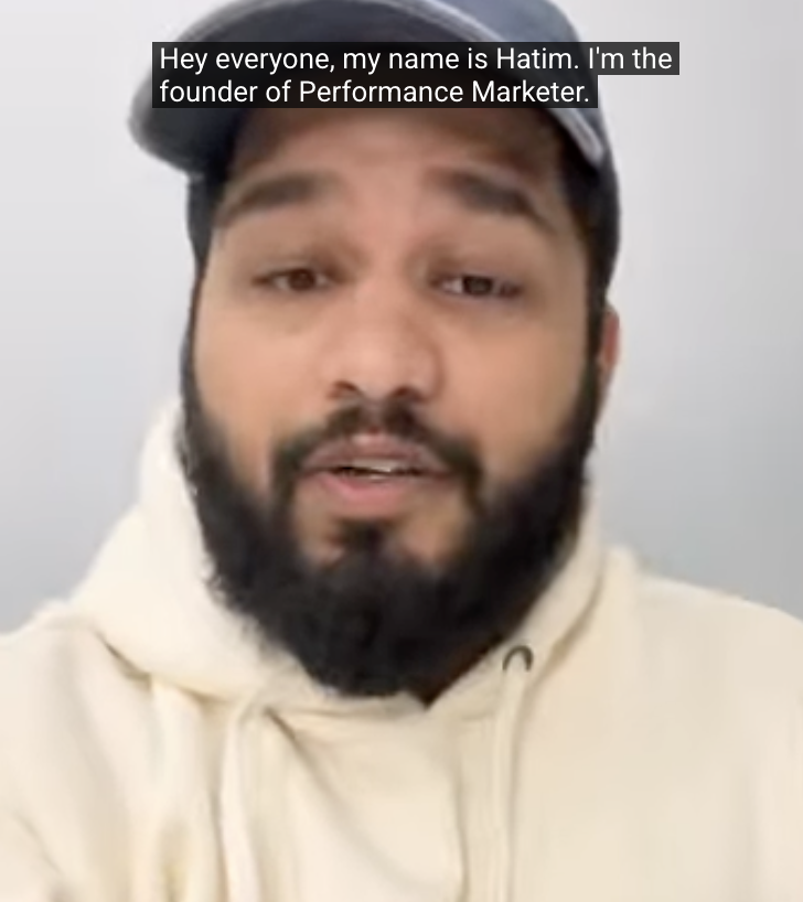 Hatim Abbas Performance Marketer